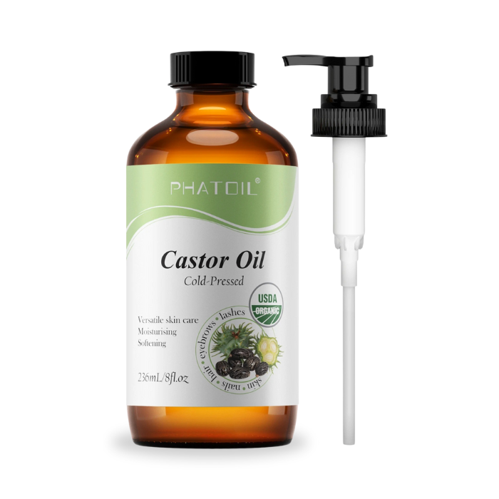 Castor Oil - Organic Cold Pressed