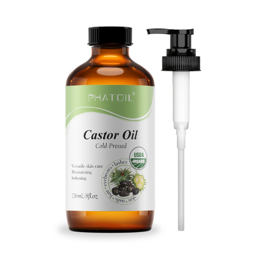 Castor Oil - Organic Cold Pressed